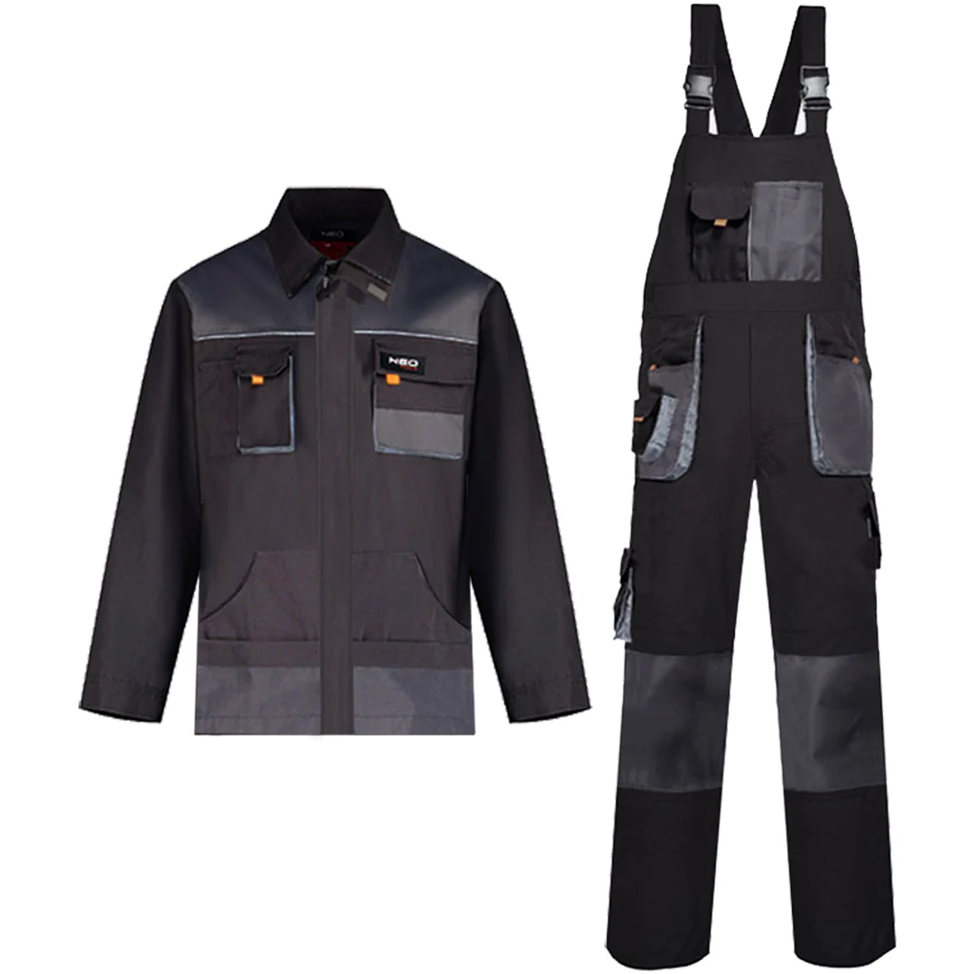 Bib Overalls Men Work Coverall Repairman Strap Jumpsuit Durable Worker Cargo Trousers Working Uniforms Plus Size Rompers 3xl 4xl