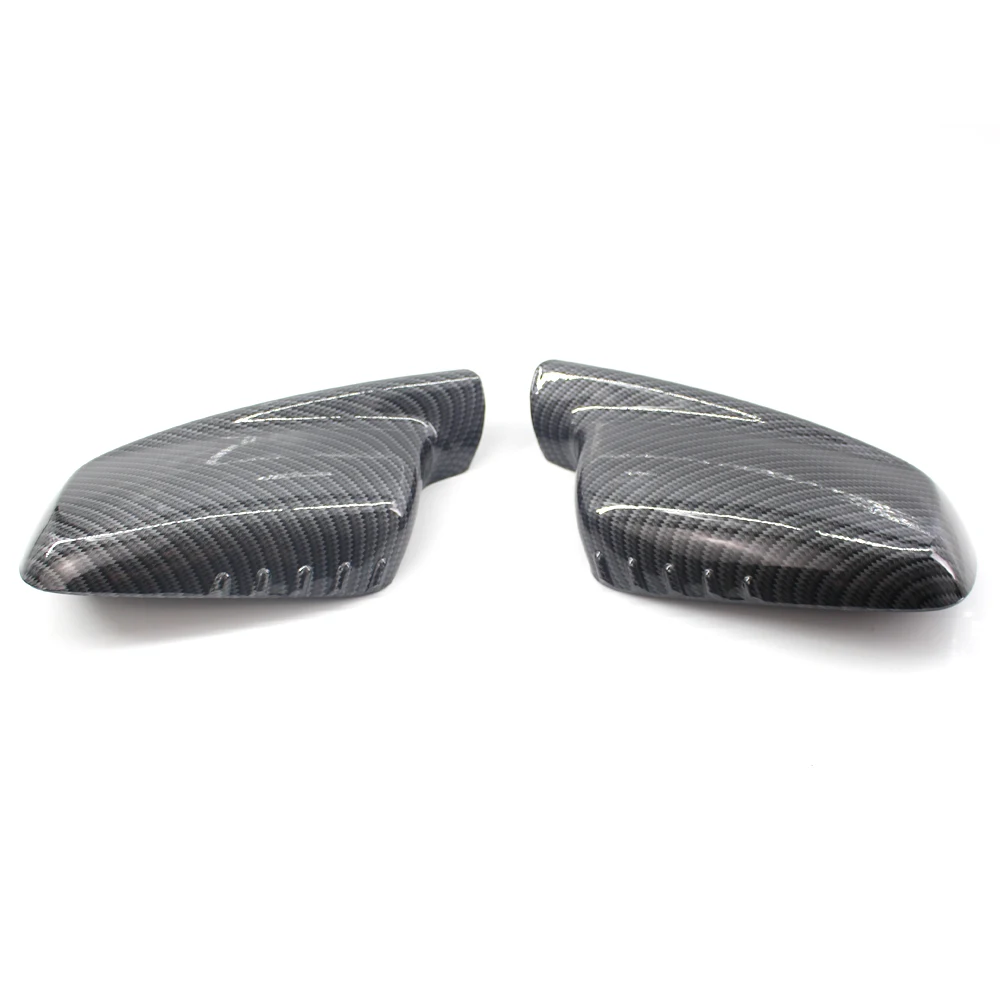 

1 Pair Rearview Mirror Caps Car Wing Mirror Cover Carbon Fiber Mirror Shell For BMW 7-Series E65 E66 2002-2008