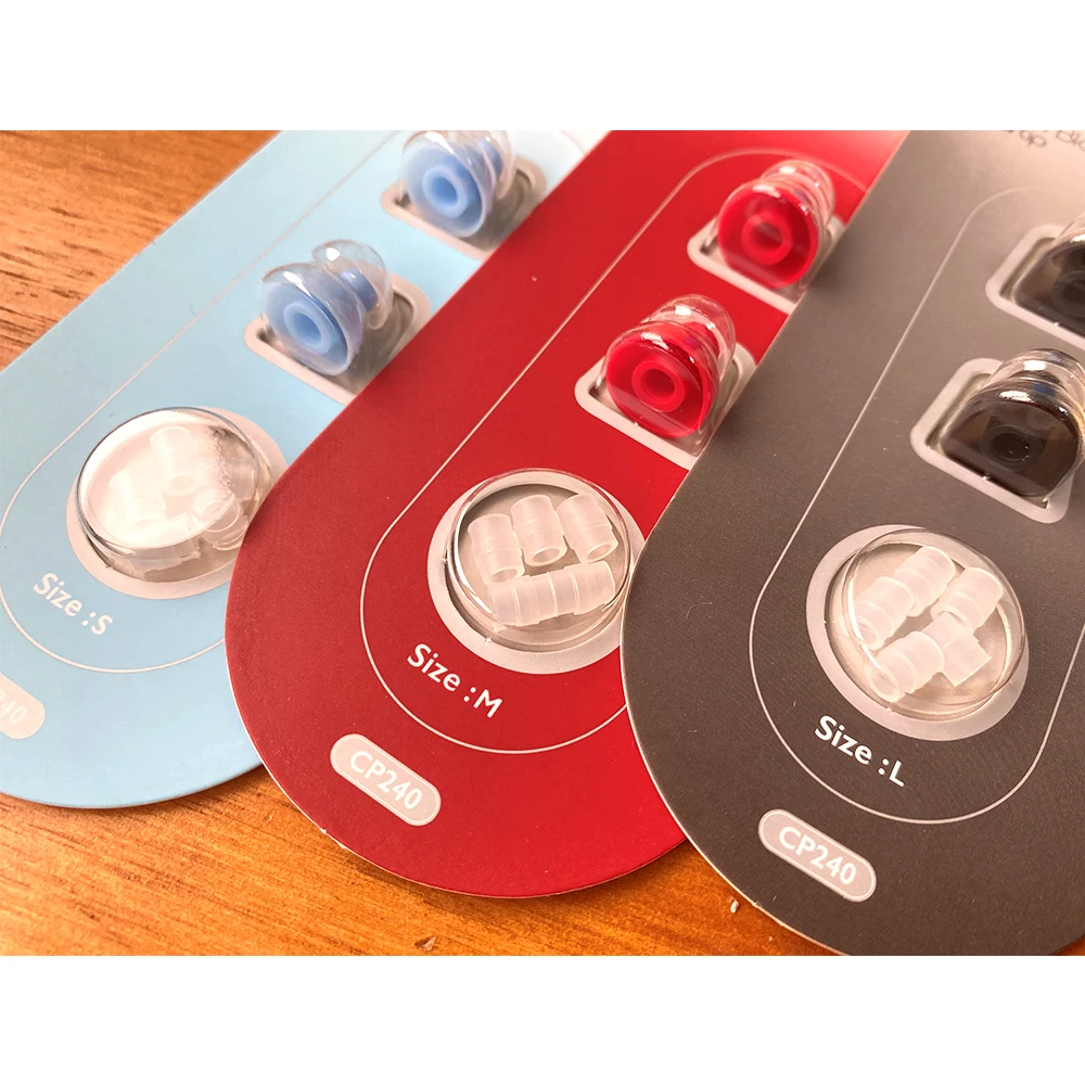 SpinFit CP100 CP800 CP240-Tai Đầu Tai Silicone Dành Cho Máy Nghe Nhạc FiiO DUNU KZ Hidizs Moondrop Tai Nghe Chụp Tai