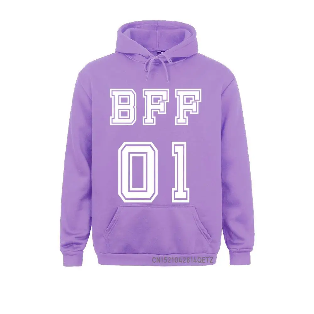 BFF 01 For Bestie Sisters Girls Friendship Pullover Hoodie Long Sleeve Hoodies Cozy Autumn Men Sweatshirts Party Hip Hop