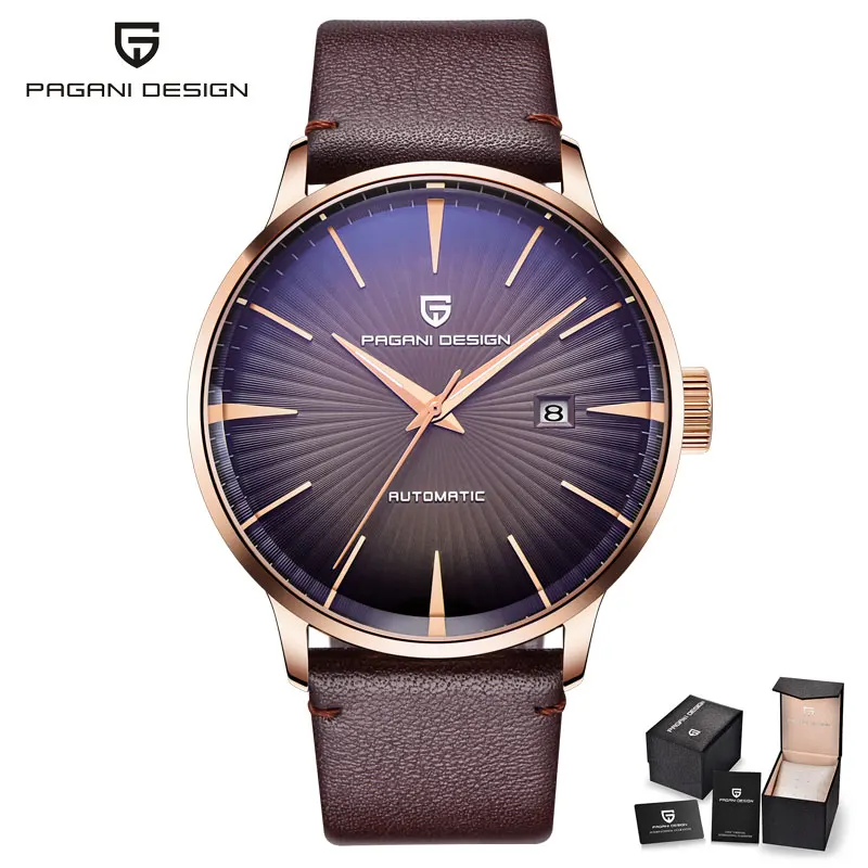 PAGANI DESIGN Fashion Mechanische Männer Uhr 100M Wasserdicht klassische Marke Luxus Automatische Business männlichen armbanduhr Sport Uhr