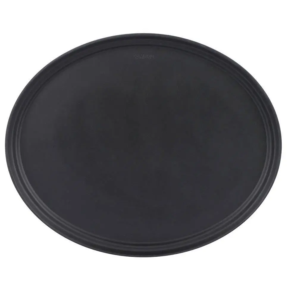 DOLBOVI Globy Black Round Non-Slip tray 35,6 cm tray поднос plateau de service