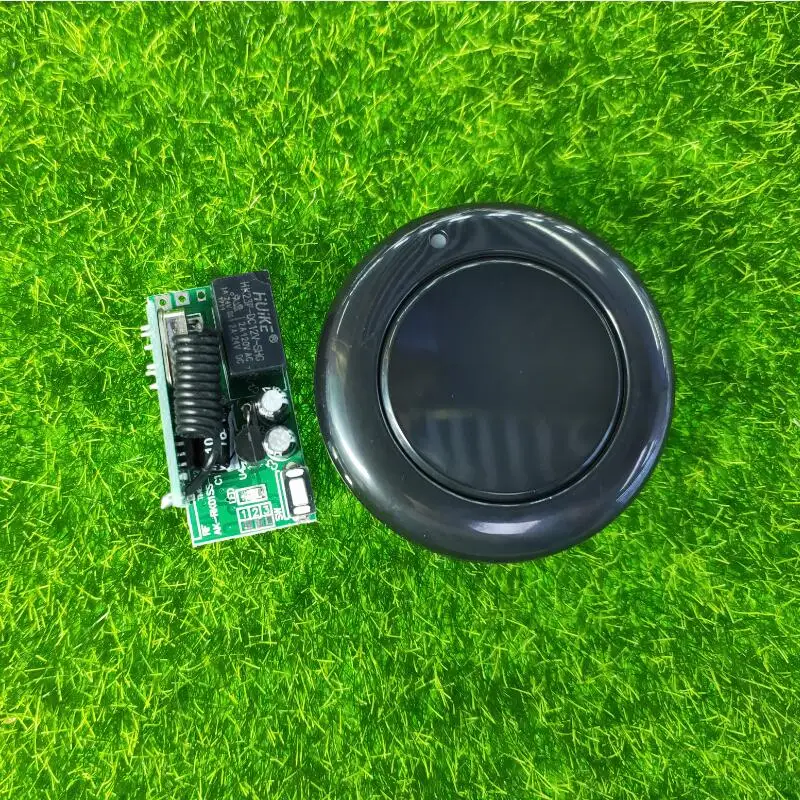 Universal DC 12V mini wireless remote control switch system 2A relay wall button paste Doorbell/security alarm