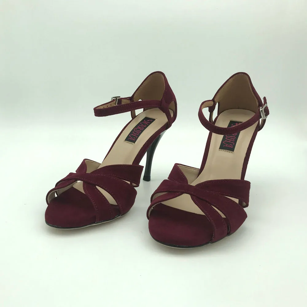 Sexy NEW Argentina Tango Dance Shoes Wedding Shoes Party Shoes for women Flamenco shoes leather outsole T6295BGS high heel