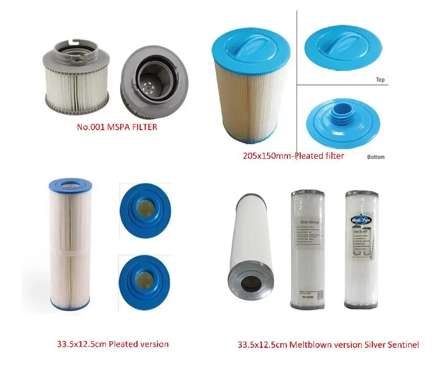 

hot tub spa filter fit China US Australia Russia Most spa Various size for choice 2019 water filter promotion