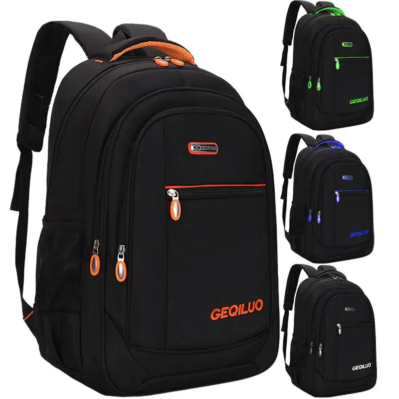 Mochila impermeable Oxford para hombre, morral Unisex para ordenador portátil de 15 pulgadas, mochilas escolares de viaje informales para niños y