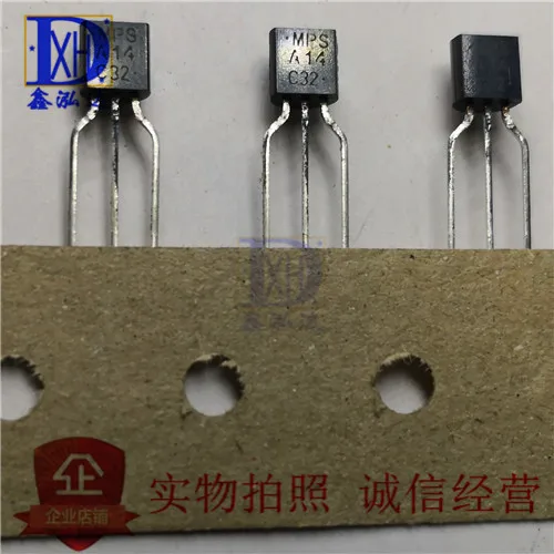 10Pcs/Lot MPSA14 A14 NPN 　transistor 　TRIODE　 STOCK　　Direct purchase