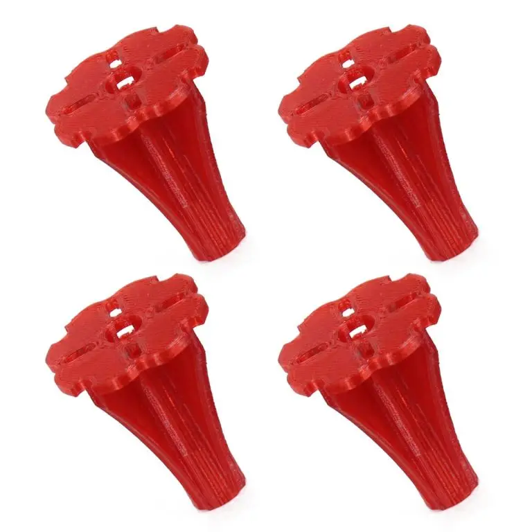 4PCS/lot ShenStar 3D Printed TPU Landing Gear Legs Support Protector Stabilizer Skid Height Extender for RC FPV Racing Plane