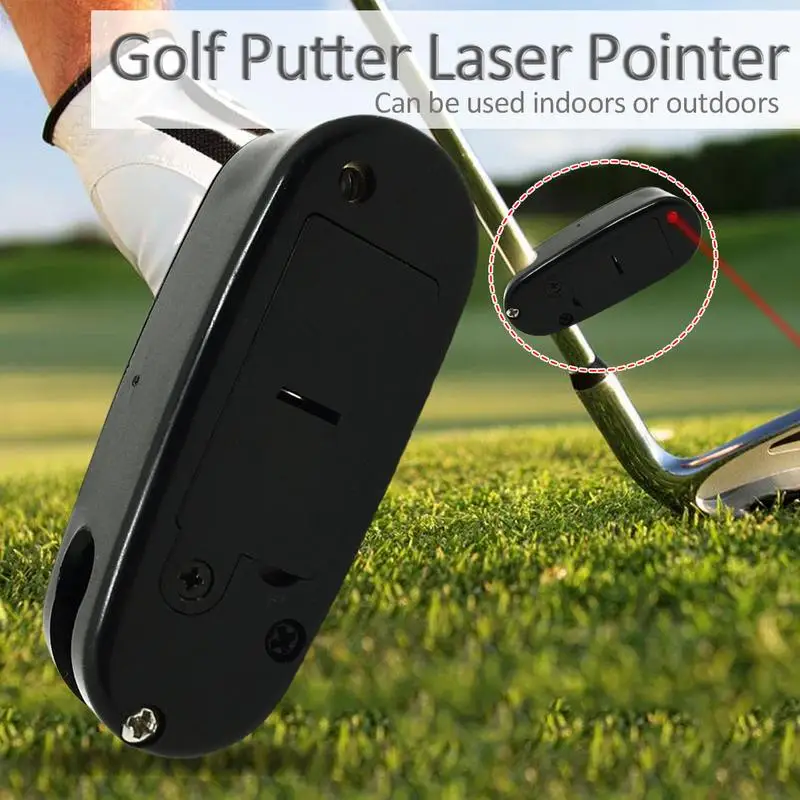 Inteligente golf putter correção de visão a laser melhorar ferramenta de auxílio prática laser rangefinder localizador alta qualidade acessórios