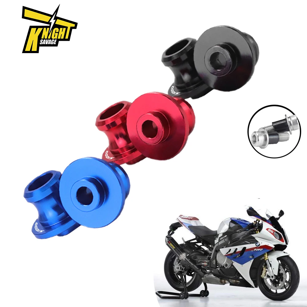 Swing Arm Spools Screws Sliders Swingarm Motorcycle Paddock Stands Lifting Parts Support Roue Accessories For BMW S1000RR R XR