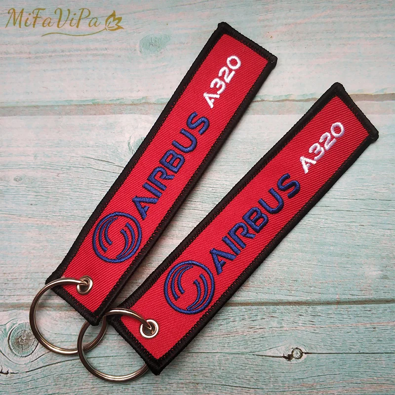 MiFaViPa 3 PCS AIRBUS A320 Keychain Fashion Trinket Flight Crew Pilot Gift Aviation Aircraft Key Chain Plane Sleutelhanger