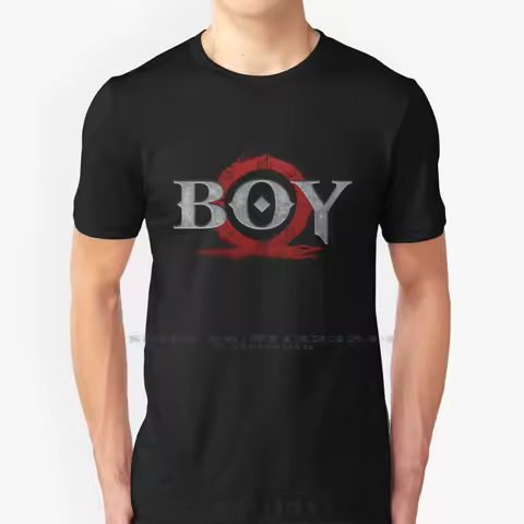 God Of War : Boy T Shirt Cotton 6XL God Of War Boy Kratos Atreus Ps4 Gaming Video Game Game Of The Year Godofwar Gow Red