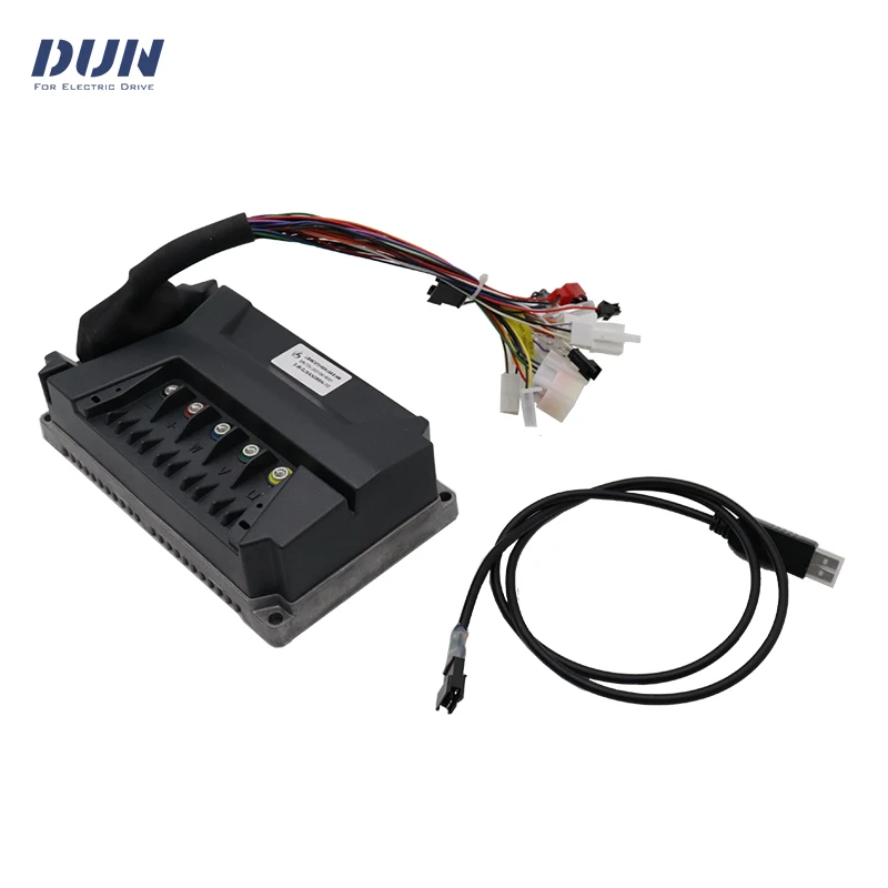 LingBo LBMC72252 V5 48V-72V 100A Peak 300A 4KW Sine Wave  BLDC ECU Motor Controller for Electric Scooter Moped