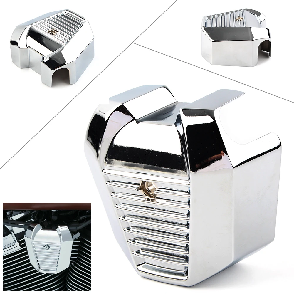 Motorcycle CNC Precision Coil Plug Cover Chrome Trim for Harley Softail Breakout Fatboy FXLR FLDE FXFB FLSB FXBB 2018 2019 2020