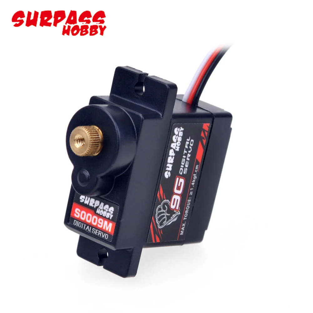 SURPASS Hobby S0009M 9g Metal Gear Servo digitale 1.9KG Servo per RC Airplane Robot Car Boat Duct Plane