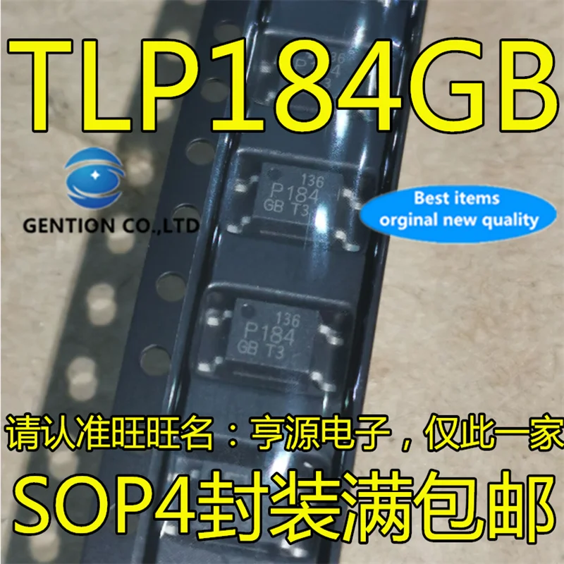 50Pcs TLP184GB P184  SOP4  TLP184 Output Optocoupler in stock  100% new and original