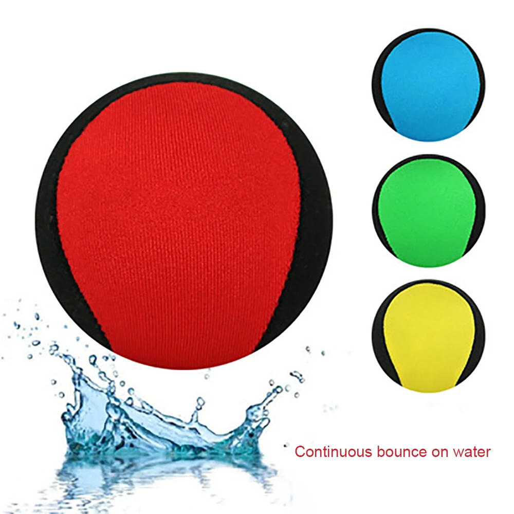 Wasser Springenden Ball Surf Skimming Jumper Ball Schwimmen Pool Interaktive Spiel Spielzeug K92D