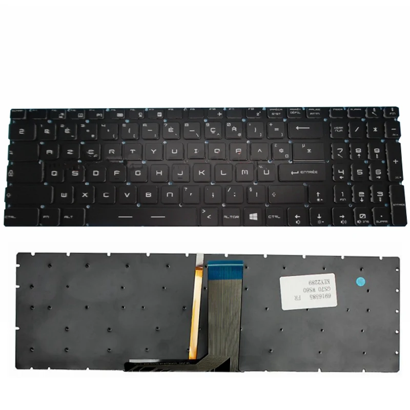 FR/SP Layout Keyboard FOR MSI GT62 GT72 GT73 GP72 GP62 GS60 GS63 GS70 GS72 GL60 GL62 GE62 GE722 GV62 CX72 CR72 WS60 WS70 MS-16J2