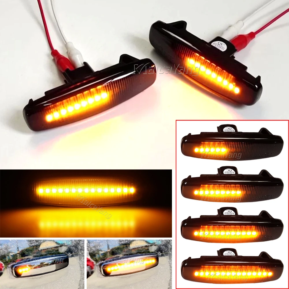 Led Dynamic Side Marker Turn Signal Light for Infiniti EX25 EX35 EX37 FX35 FX37 FX50 for Nissan Fuga Murano Pathfinder Skyline