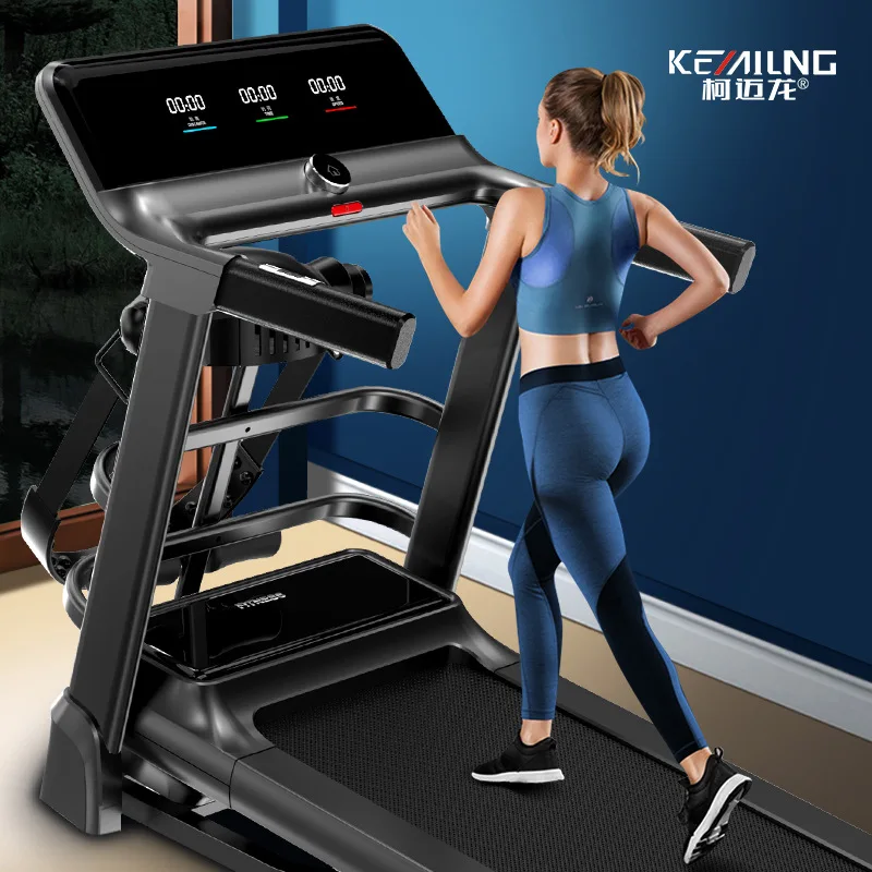 With Bluetooth Speaker K900 Treadmill Multi-function Knob Infinitely Variable Sports Equipment Home Treadmill