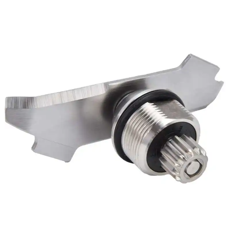 Stainless Steel Blender Blade Assembly Replacement Widen 2 Leaf Blade for Blender Juicer Parts Kitchen Appliances Accessory