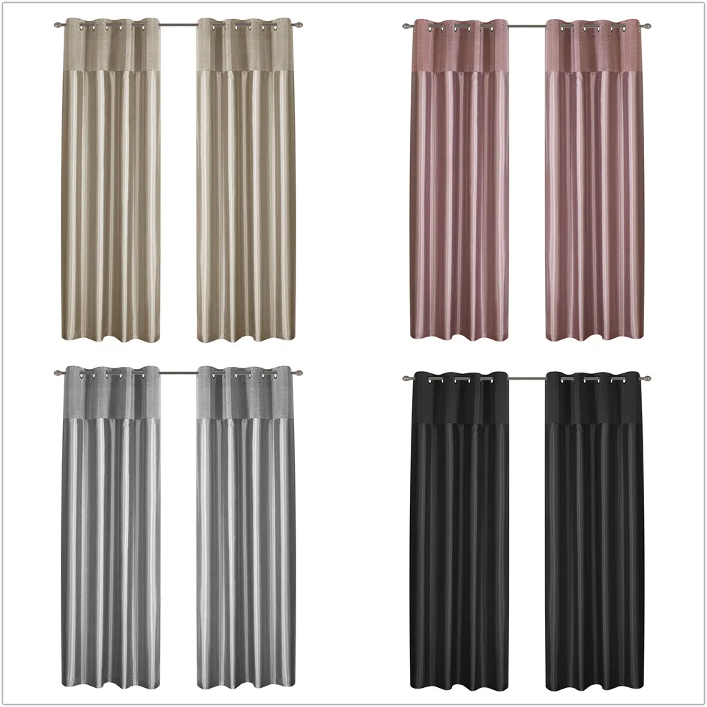 

Hotel Quality Blackout Curtains for Bedroom Elegant Stitching High Shadding Custom Made Living Room Kitchen Window Drapes Cheap