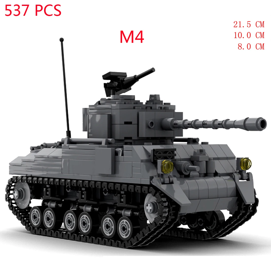 hot military WWII US Army M7 Priest M3 light tank M4 Sherman Tank war equipment vehicles Building blocks weapon bricks toys gift