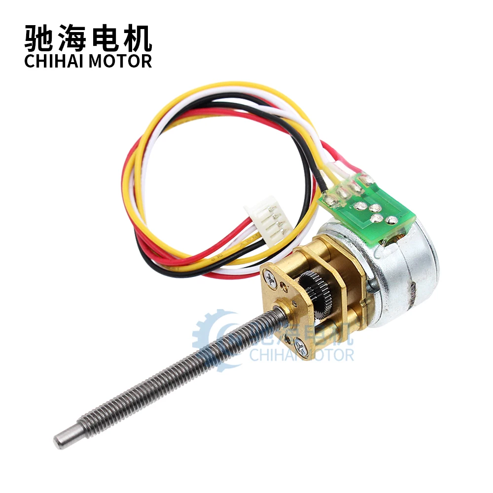 

Chihai Motor CHS-GM12-15BY 33.6mm M3 2 phase 4 wire Ratio 50 Ratio 298 Stepper Motor for robot