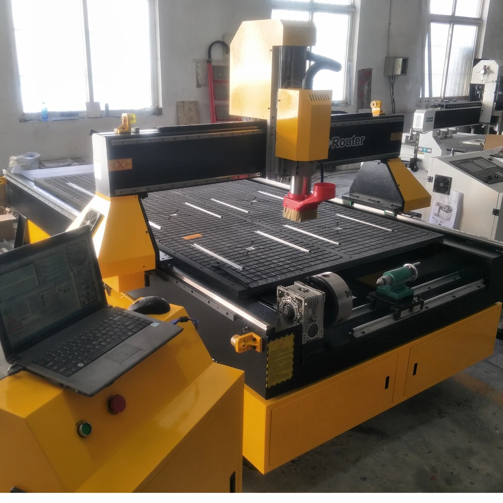 ロボット掃除機4軸大理石/石ウッドCNCフライス盤1325金属mdf用アルミニウム切断