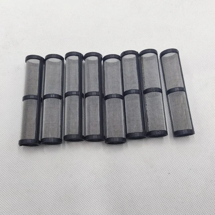 Imagem -05 - Malha Airless Spray Bomba Filtro para Gro 390 395 495 595 Pulverizador de Pintura Elétrica Peças Preto 60