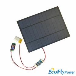 6V 3W 4.5W 6W 10W 9V 2W 4.2W 12V 2W  Solar panel with Solar min battery charger with battery display DIY KIT PH 2.0 Cable