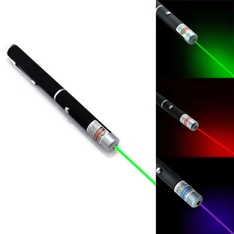 SHFEI Green Laser 532nm Pen Laser Pointer Presenter Remote Lazer red Laser Sighter Without Battery