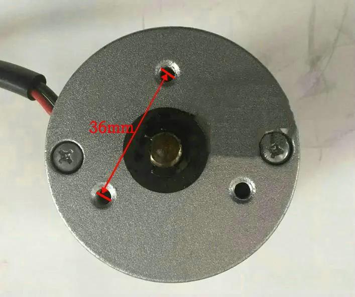 DC12V/24V 80 W/100 W/120 W 2800rpm MY6812 แม่เหล็กถาวรขนาดเล็กแปรงคาร์บอนมอเตอร์ไฟฟ้าสกู๊ตเตอร์/อุปกรณ์ DIY