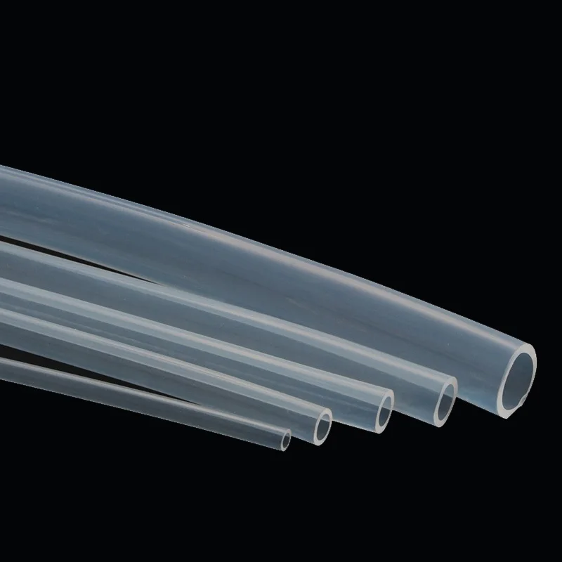 

5 Meters Transparent Food Grade Silicone tube 2 4 6 8 10 12 16 20mm Flexible Garden Rubber hose Aquarium Soft Tubing Hose