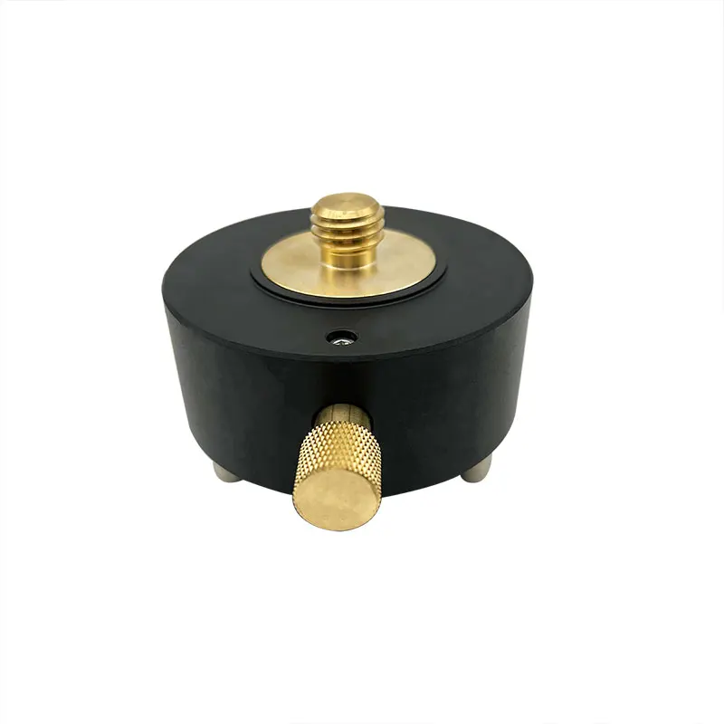 New Rotating Three-JAW TRIBRACH Adapter With Removable Centre Adaptor For Surveying Prism  GPS  5/8 Male Thread