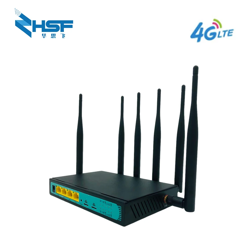 4G wifi dual card dual standby router industrial CPE LTE router VPN PPTP L2TP unlock 4G router dual SIM card slot 32 online