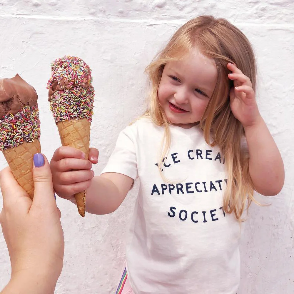 Ice Cream Appreciation Society Kids T-Shirt - Kid's Funny Slogan T Shirt  Clothes Fashion Funny Kids Boys Toddler Plussize