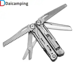 Daicamping DL10 Multitools Plier Multi-purpose Tactical Clamp Outdoor EDC Survival Gear Clip Folding Swiss Army Multi Knife Tool