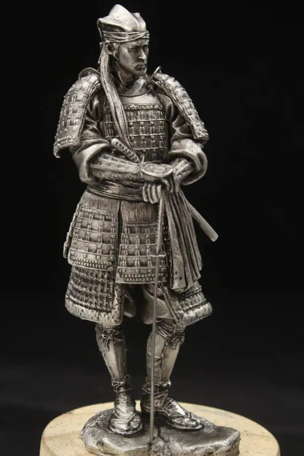 Ancient Soldier Model of Japanese Warrior Ancient Warrior 1/18 90mm Home Office and Bar Special Customize Gifts