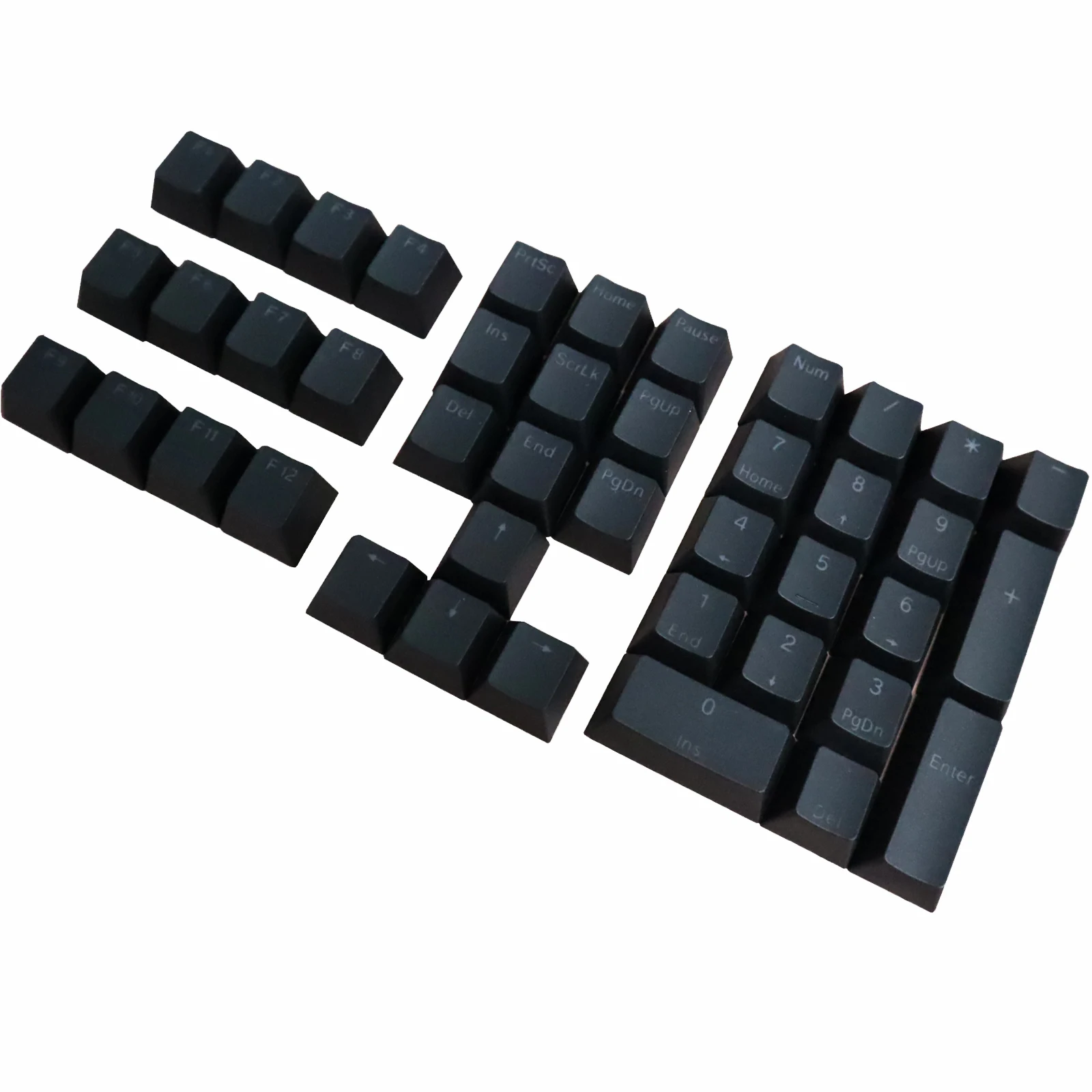 Diy pbt keycaps kit para cherry switch teclado mecânico, confortável