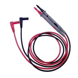 10A 20A Digital Multimeter probe Soft silicone wire Needle tip Universal test leads with Alligator clip a pair