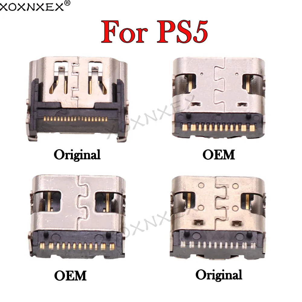 XOXNXEX 1 قطعة HD واجهة ل PS5 HDMI-متوافق ميناء المقبس واجهة لسوني بلاي ستيشن 5 موصل
