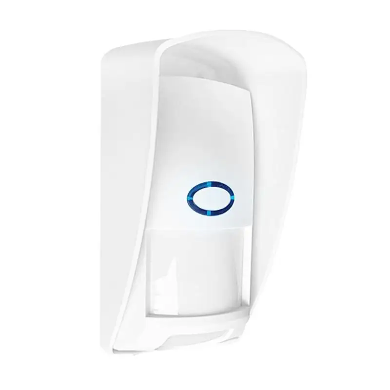 433mhz pet imune ao ar livre impermeável sem fio pir sensor detector de movimento infravermelho para anti-pet sistema de alarme de segurança em casa