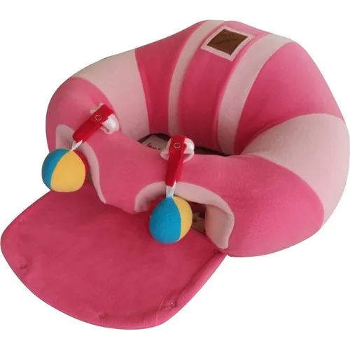 Bebe Or Not Rattle Baby Living Support Cushion fuchsia-pink