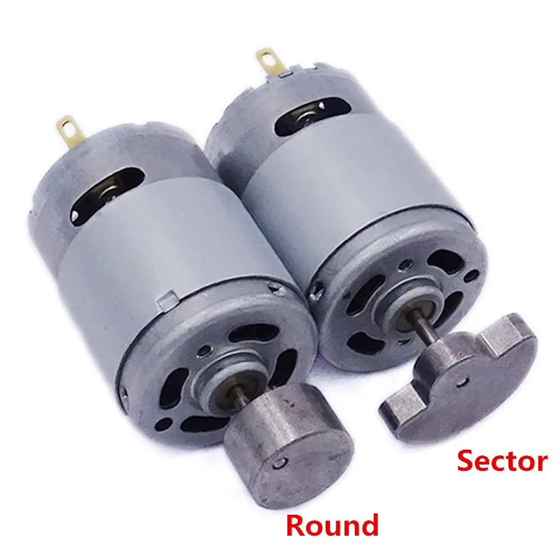 1Pcs RF385 Double Head Vibrating Motor Massage Vibration Motor Massage Chair Miniature DC Vibration Motor 6V/12V/24V