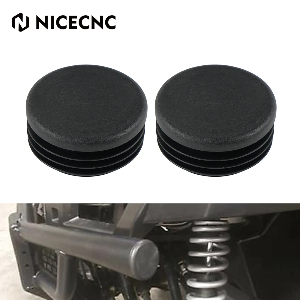 

NICECNC Front Bumper End Cap Plug Fit 1-3/4" For Polaris General 1000 Ranger 400 500 570 700 800 900 ETX EV HST TM OEM 5434191