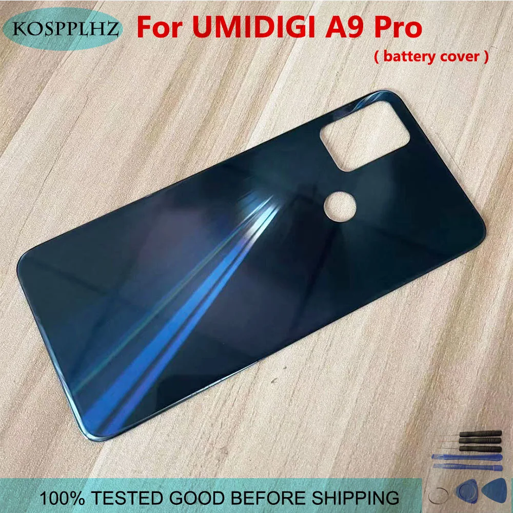 New For UMIDIGI A9 Pro Battery Back Glass Cover UMIDIGI A9Pro Replacement Battery Cover Back Housing