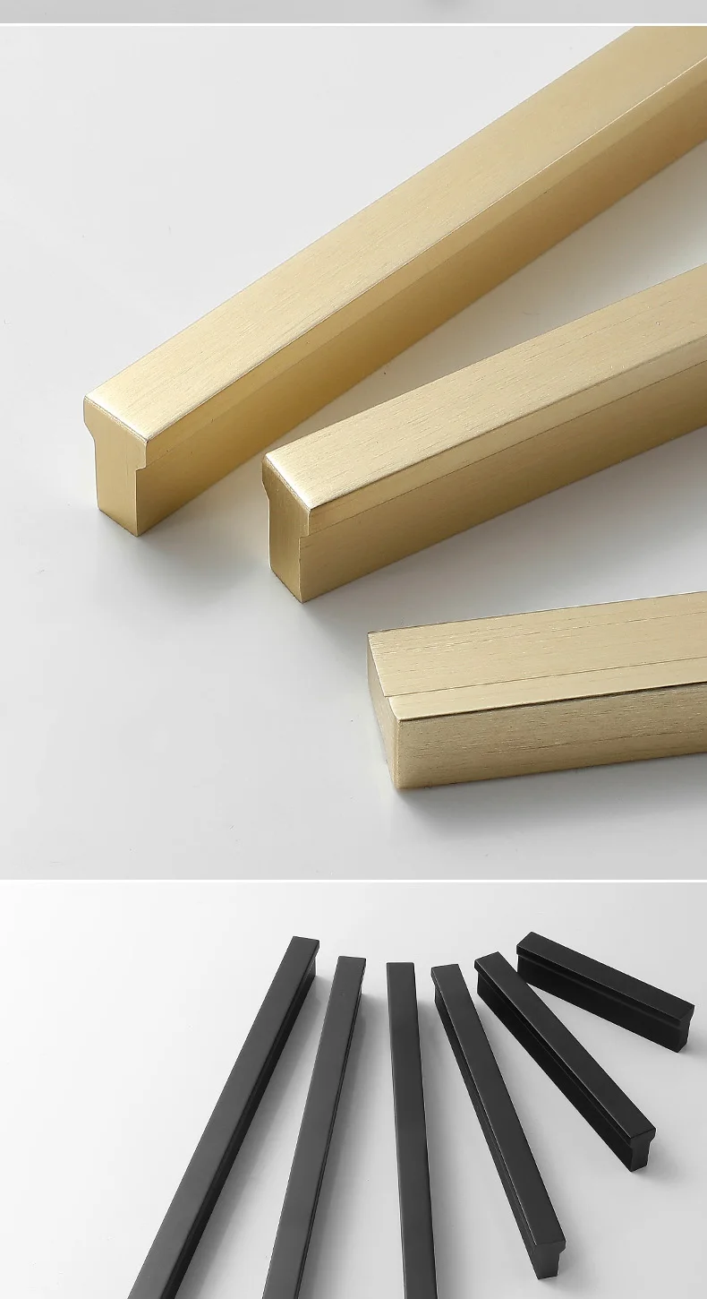 WV Lange Schrank Griffe Gebürstet Gold T Bar Aluminium 1200mm Möbel Griffe Küche Schrank Zieht Schublade Knöpfe PenHardware 287 – Detail 19