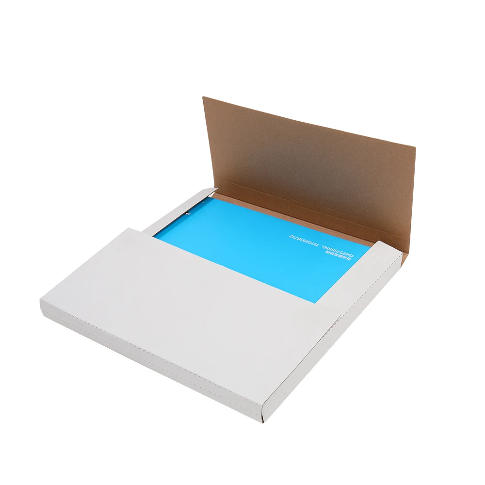 

100 Album Paper Box 12.5 " x 12.5" x 1/2 "& 1" (31.75 * 31.75 * 1.27cm & 2.54cm) for Shipping Items and Easy to Put Together