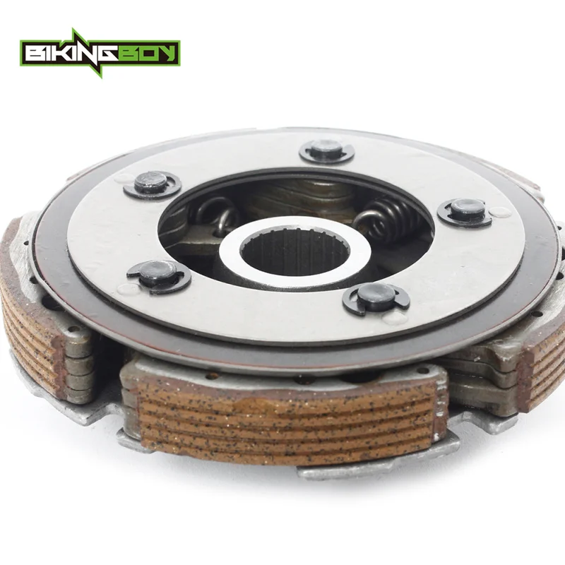 BIKINGBOY Wet Clutch Pad Shoe Carrier Assy Grizzly 400 450 07-14 Kodiak 450 06 18 19 20 Rhino Wolverine 450 06 07 08 09 ATV UTV